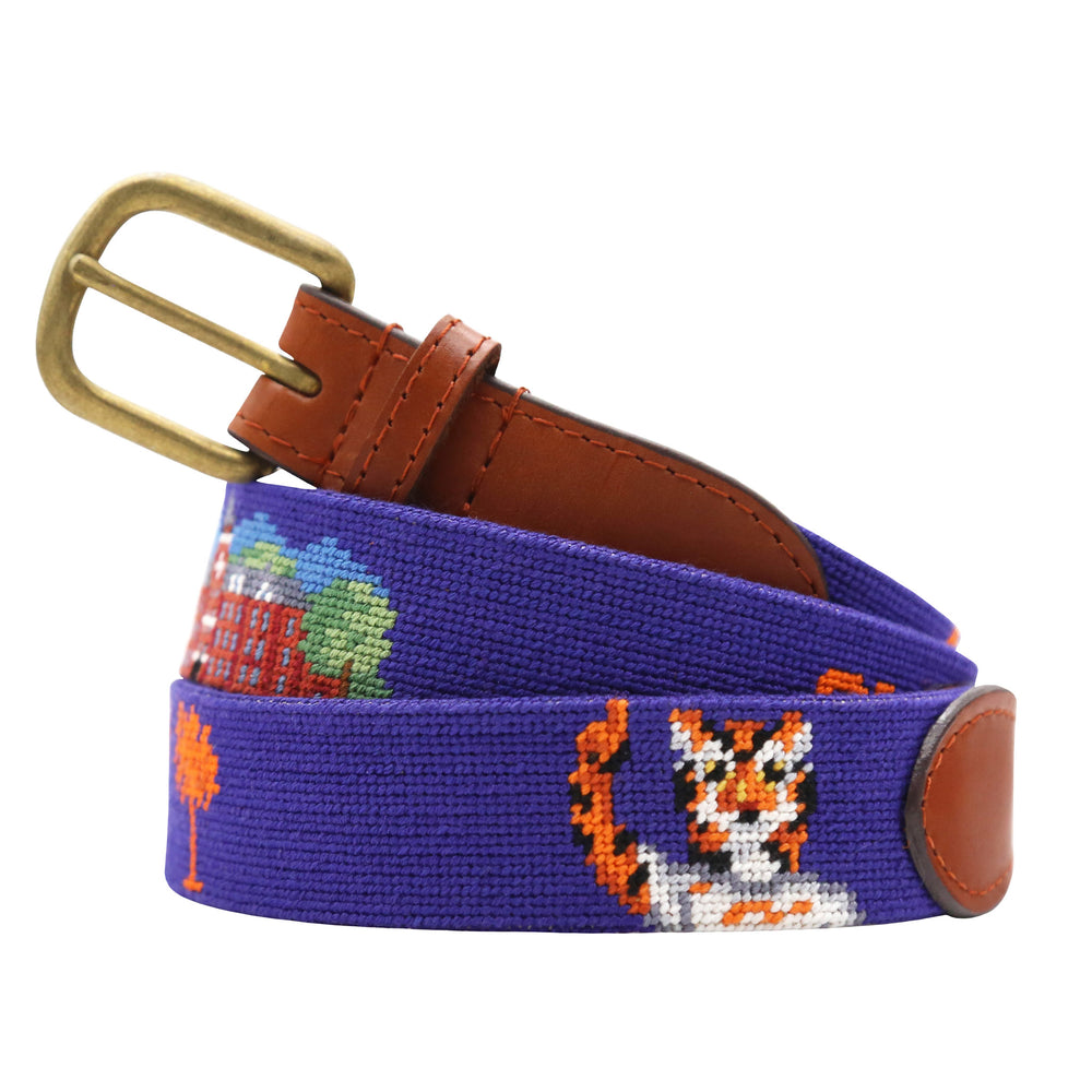 Clemson Life Belt (Purple)