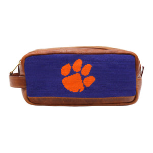 Clemson Toiletry Bag (Purple)