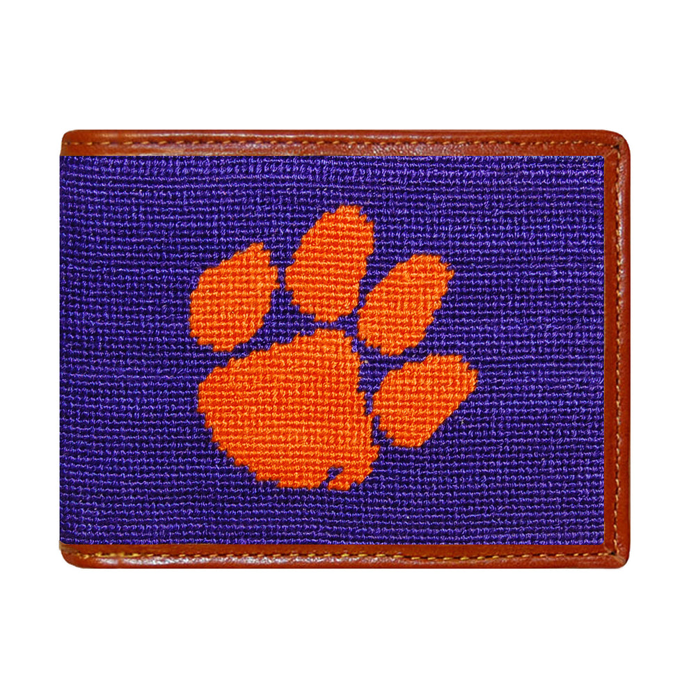 Clemson Wallet (Purple)