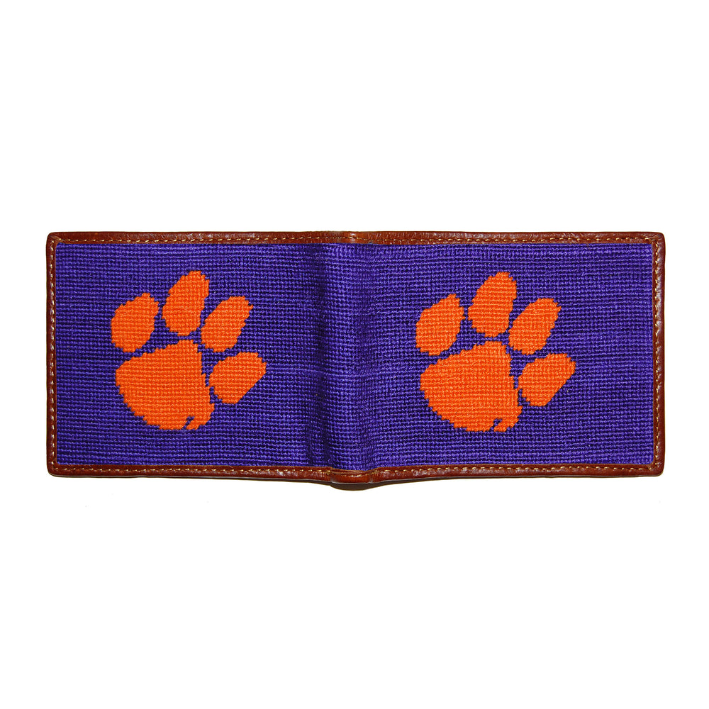 Clemson Wallet (Purple)