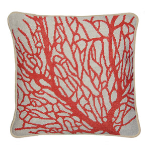 Coral Pillow 16x16 (Ecru) (Final Sale)