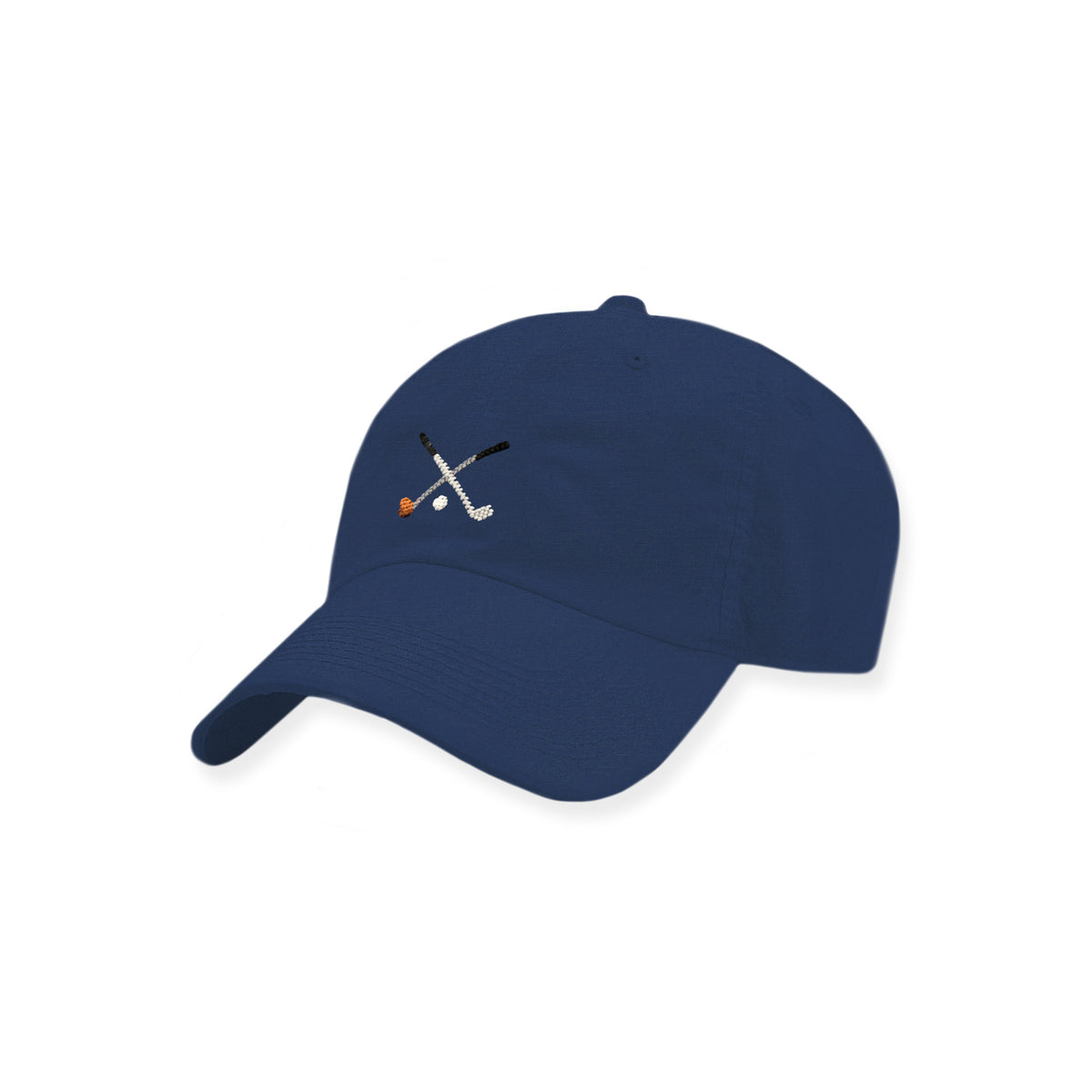Crossed Clubs XL Fit Performance Hat (Navy)