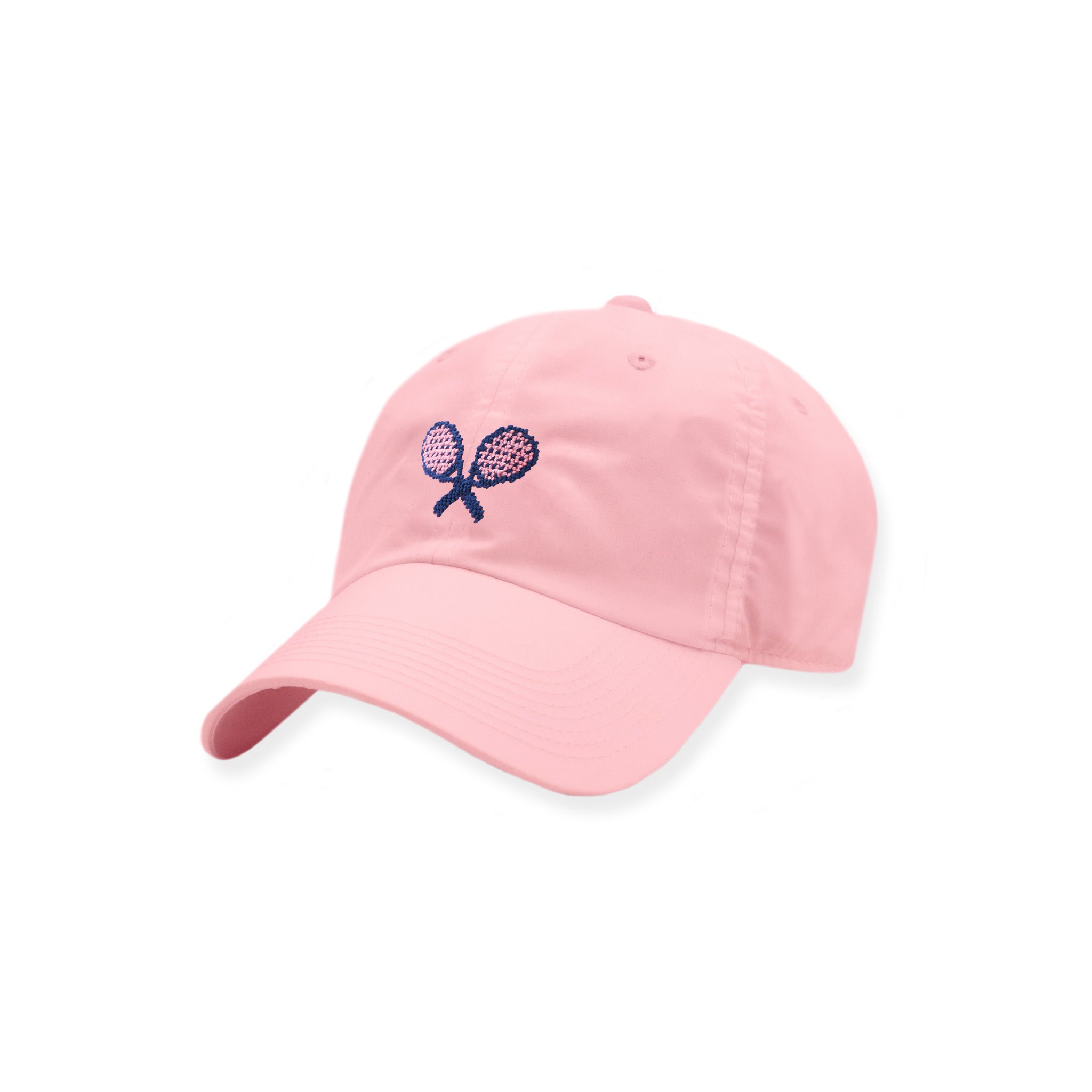 Crossed Racquets Performance Hat (Cherry Blossom)