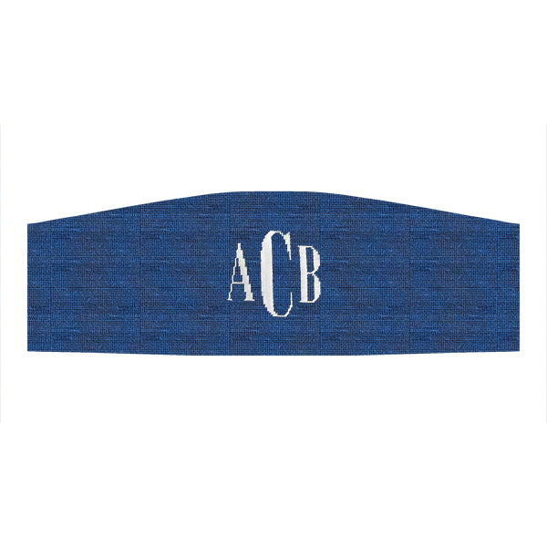 Monogrammed Cummerbund