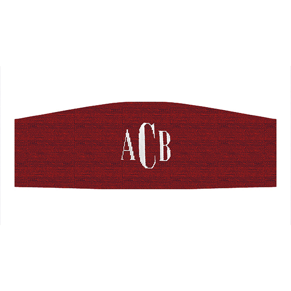 Monogrammed Cummerbund