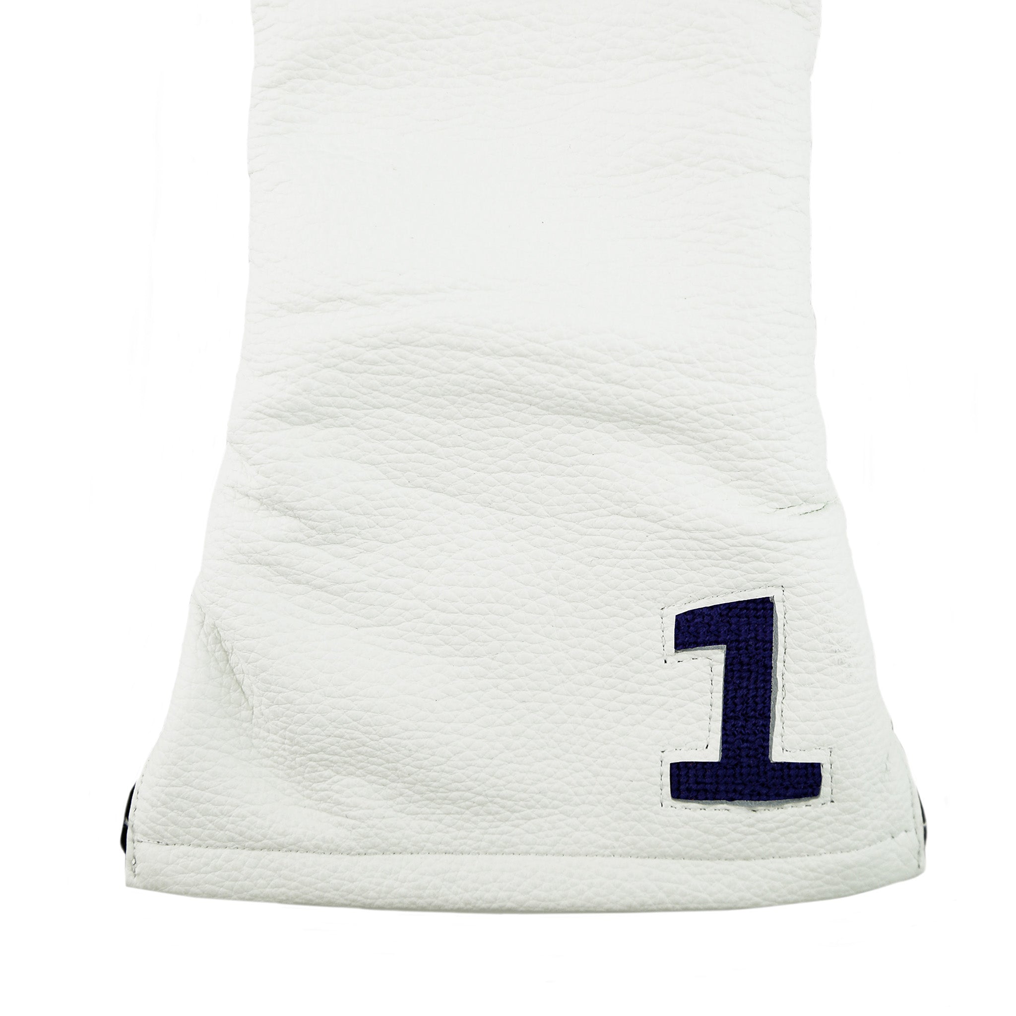 Shamrock Driver Headcover (Dark Navy) (White Leather) – Smathers