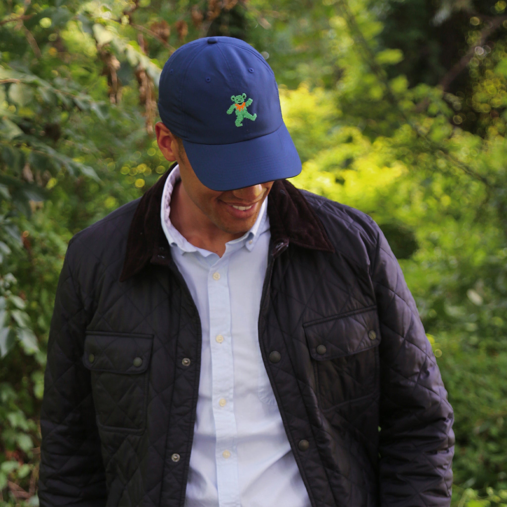 Dancing Bear Performance Hat (Navy)