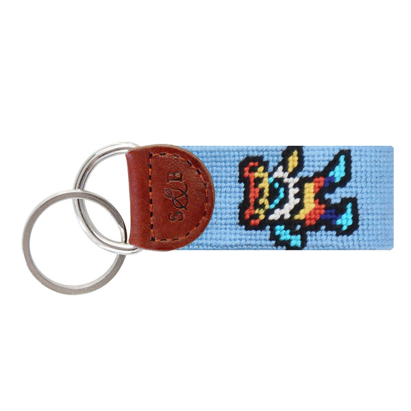 Dancing Bears Tie Dye Key Fob (Light Blue) – Smathers & Branson