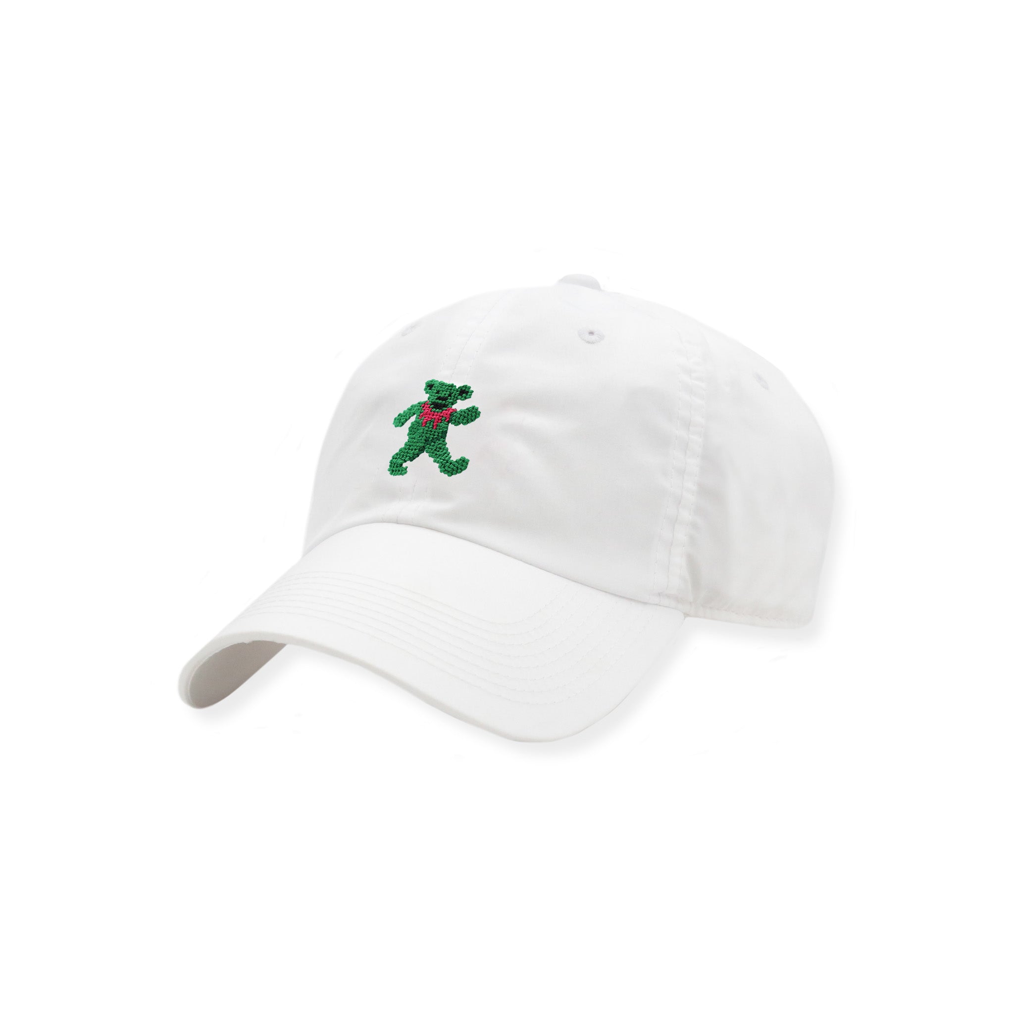 Dancing Bear XL Fit Performance Hat (White)