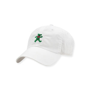 Dancing Bear XL Fit Performance Hat (White)
