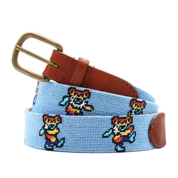 Dancing Bears Tie Dye Belt (Light Blue) – Smathers & Branson