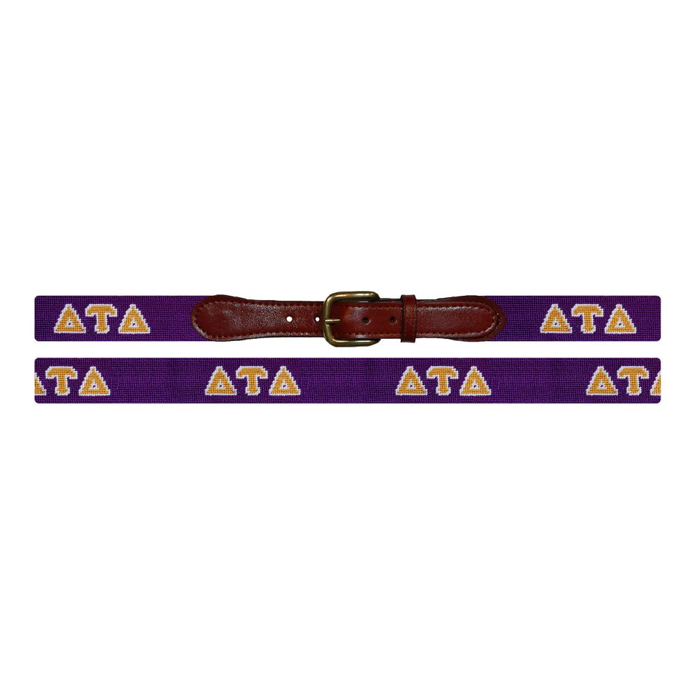 Datu Belt Delta Tau Delta Needlepoint Belts & Accessories | Smathers & Branson