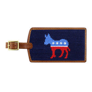 Democrat Luggage Tag (Dark Navy) (Final Sale)