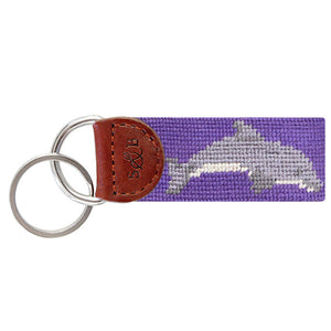 Dolphin Key Fob (Purple) (Final Sale)