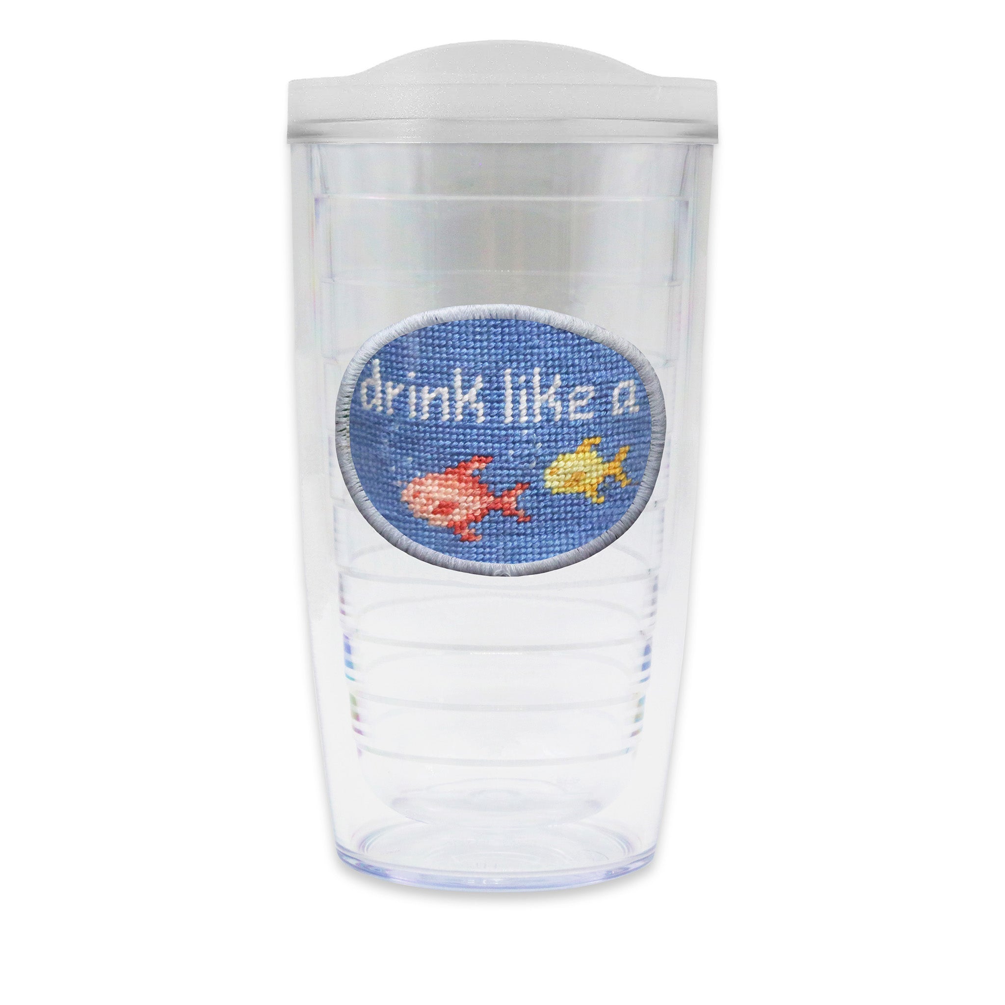Drink Like a Fish Tumbler with Lid