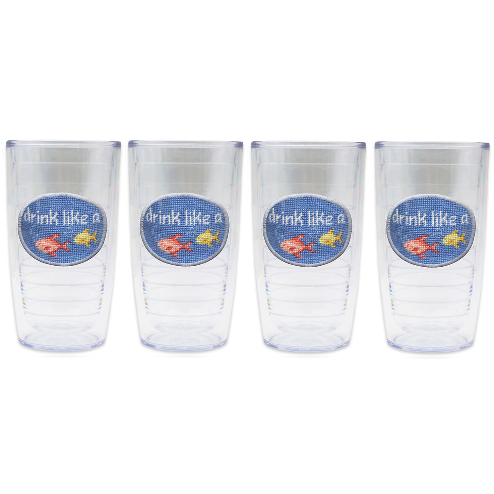 Drink Like a Fish Tervis Tumbler (Cornflower)