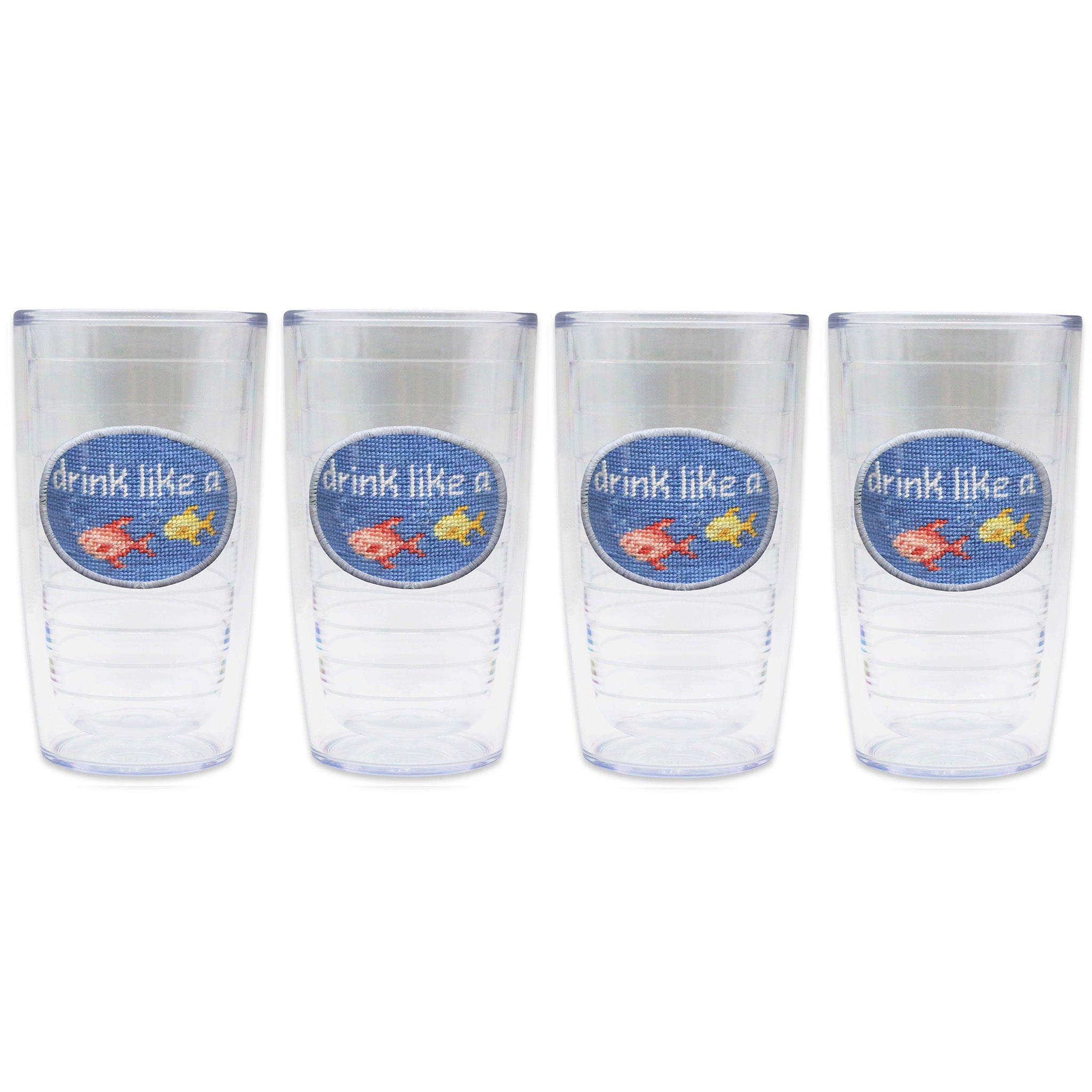 Drink Like a Fish Tervis Tumbler (Cornflower)