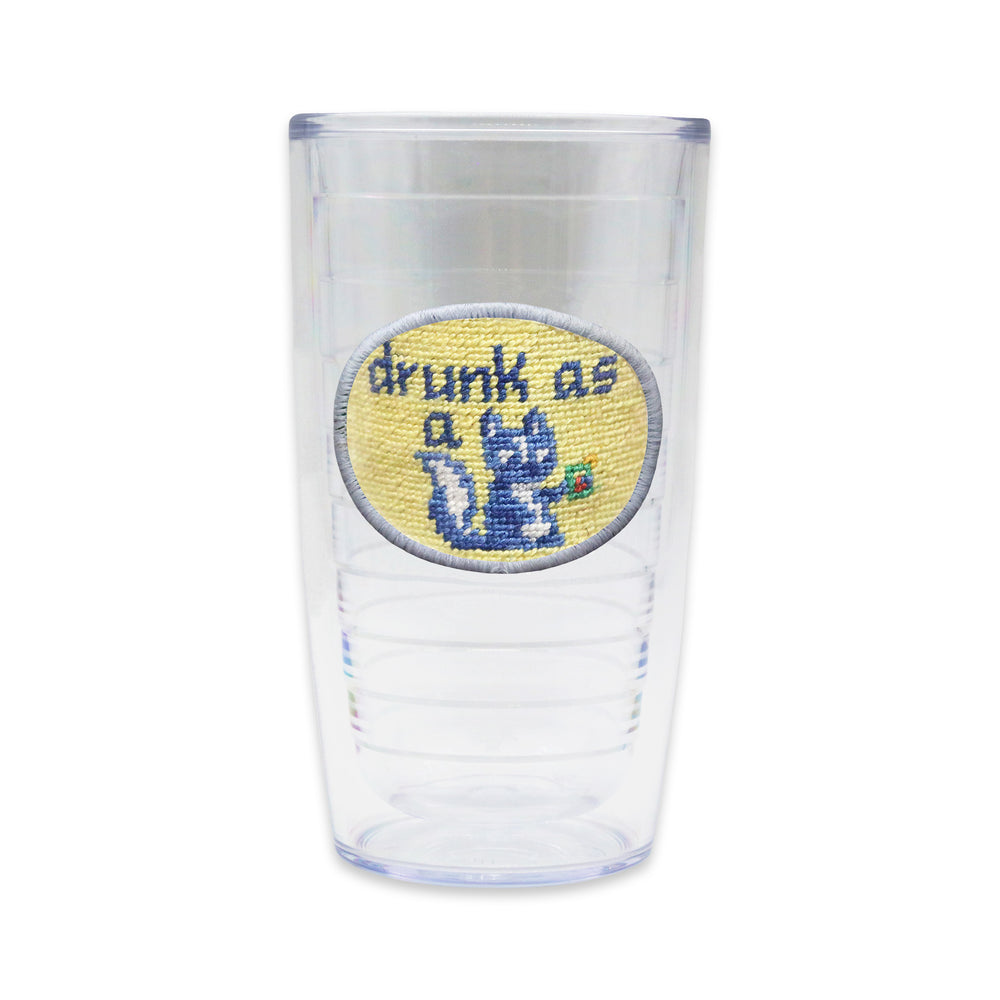 Drunk as a Skunk Tervis Tumbler (Light Yellow)