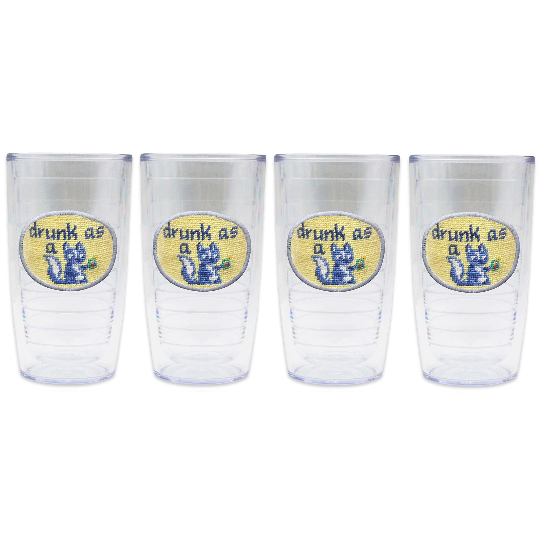 Drunk as a Skunk Tervis Tumbler (Light Yellow)