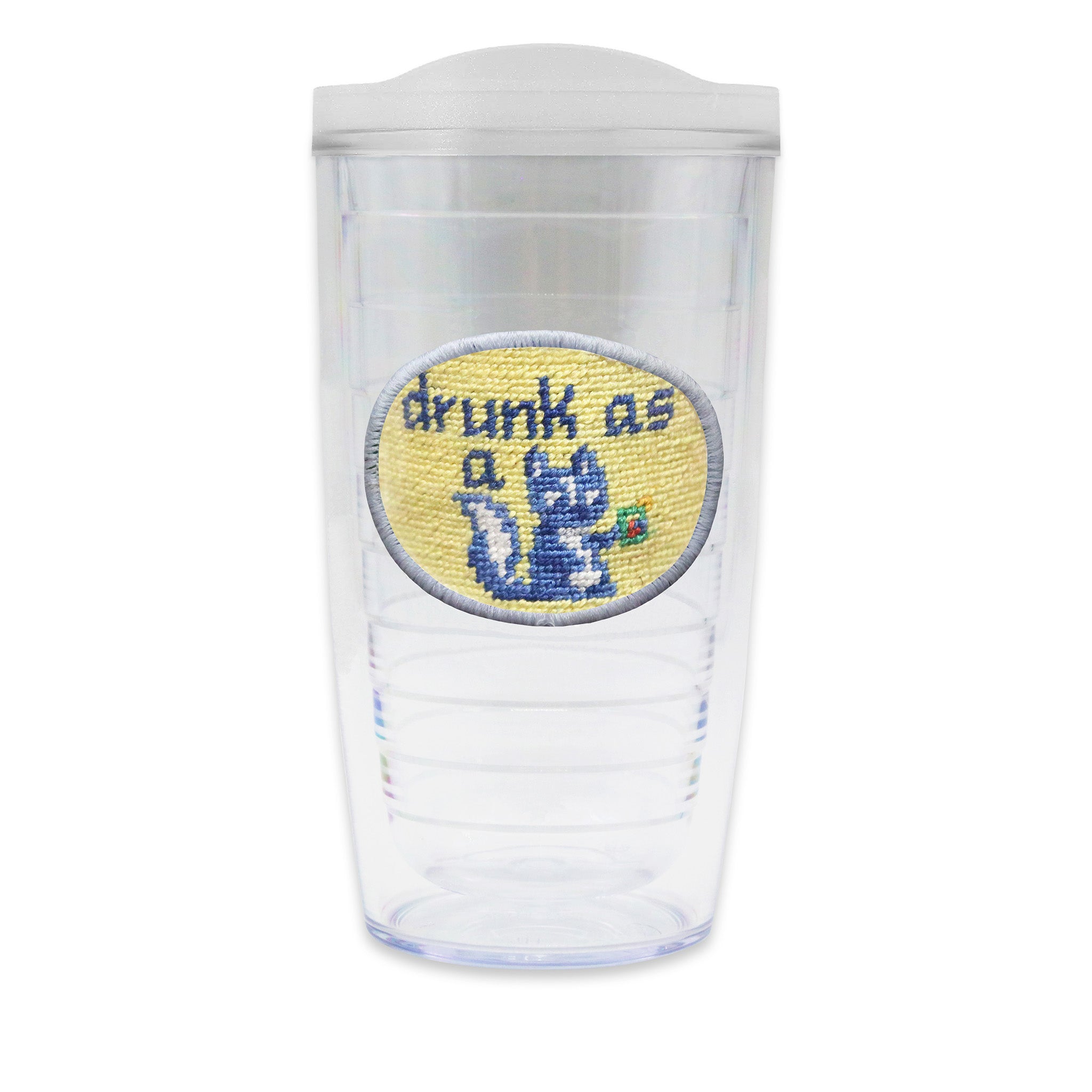 Drunk as a Skunk Tumbler with Lid