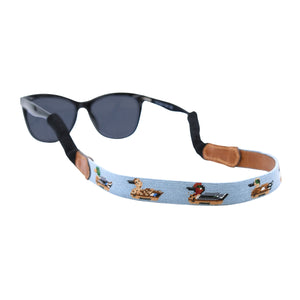 Duck Decoys Sunglass Strap (Antique Blue)