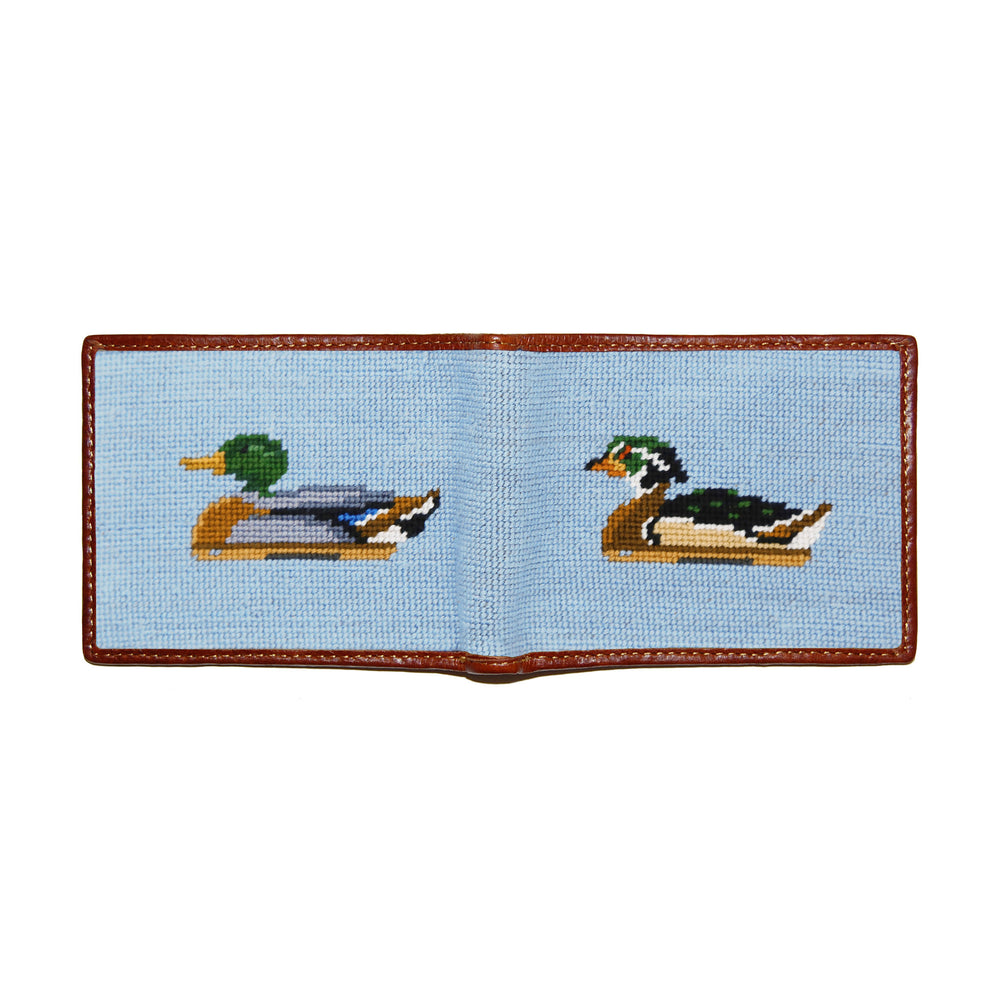 Duck Decoys Wallet (Antique Blue)