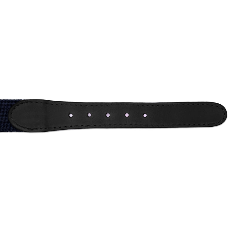 Dancing Bears Belt (Black) (Black Leather) – Smathers & Branson display picture 3