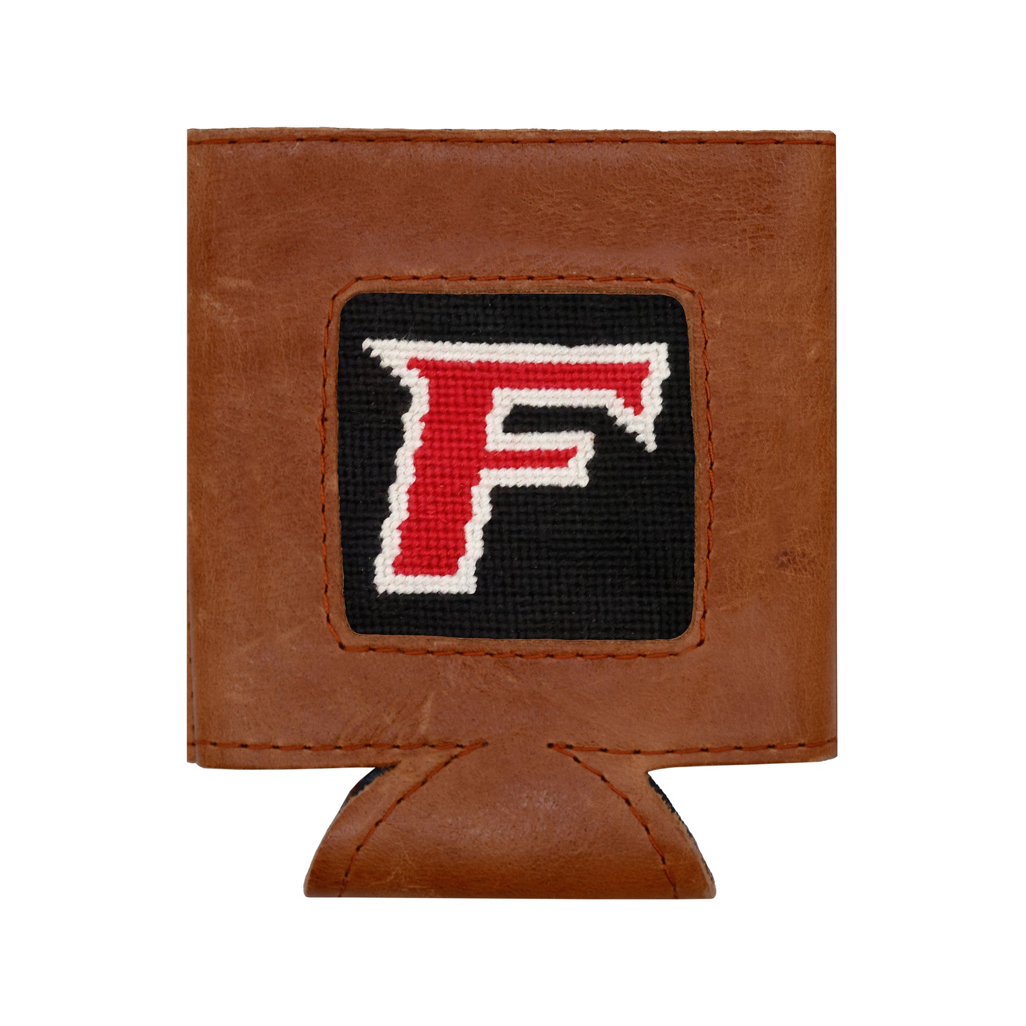 Fairfield University F Can Cooler (Black) (Final Sale)