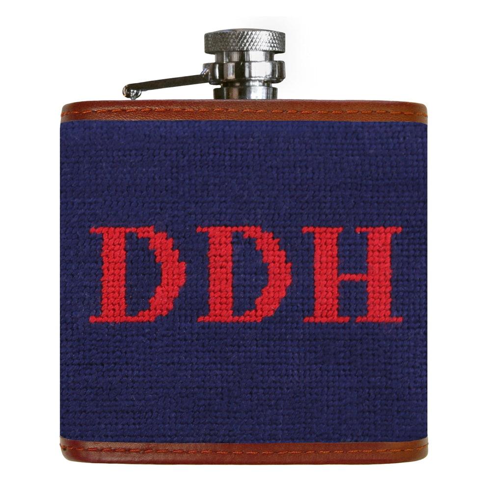 Monogrammed Flask