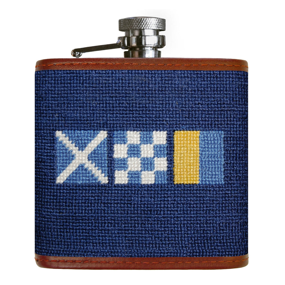 Monogrammed Flask