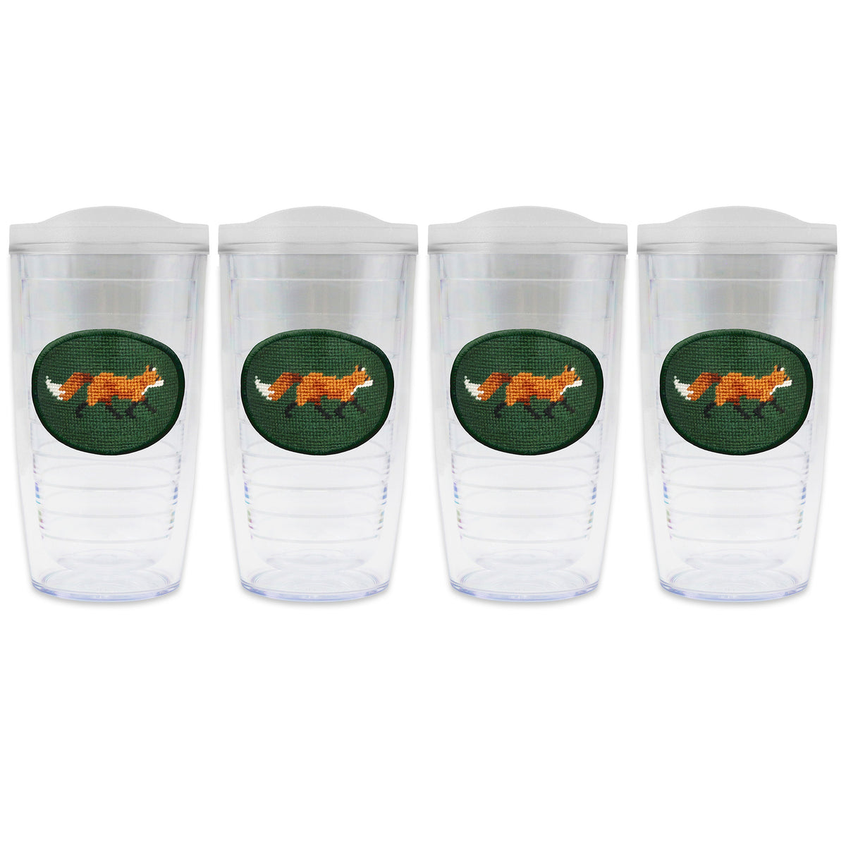Fox Tumbler Set With Lids