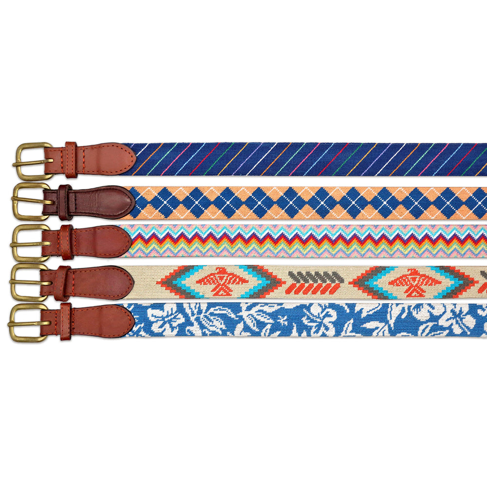 Assorted Geometric Themed Belts (Final Sale)