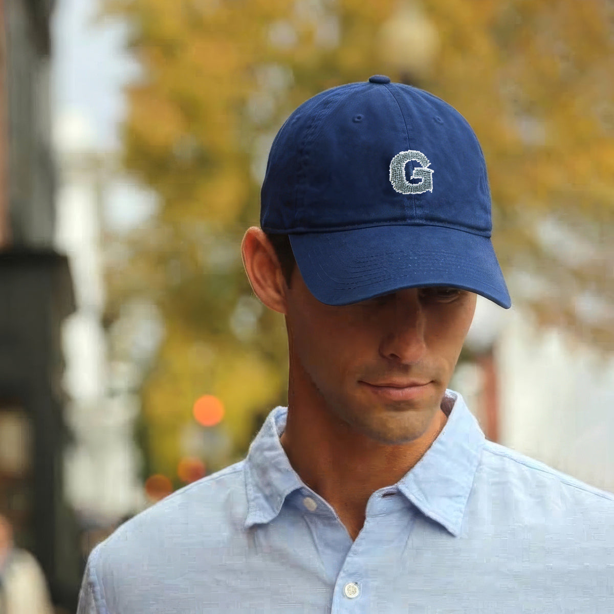 Georgetown Hat (Navy)