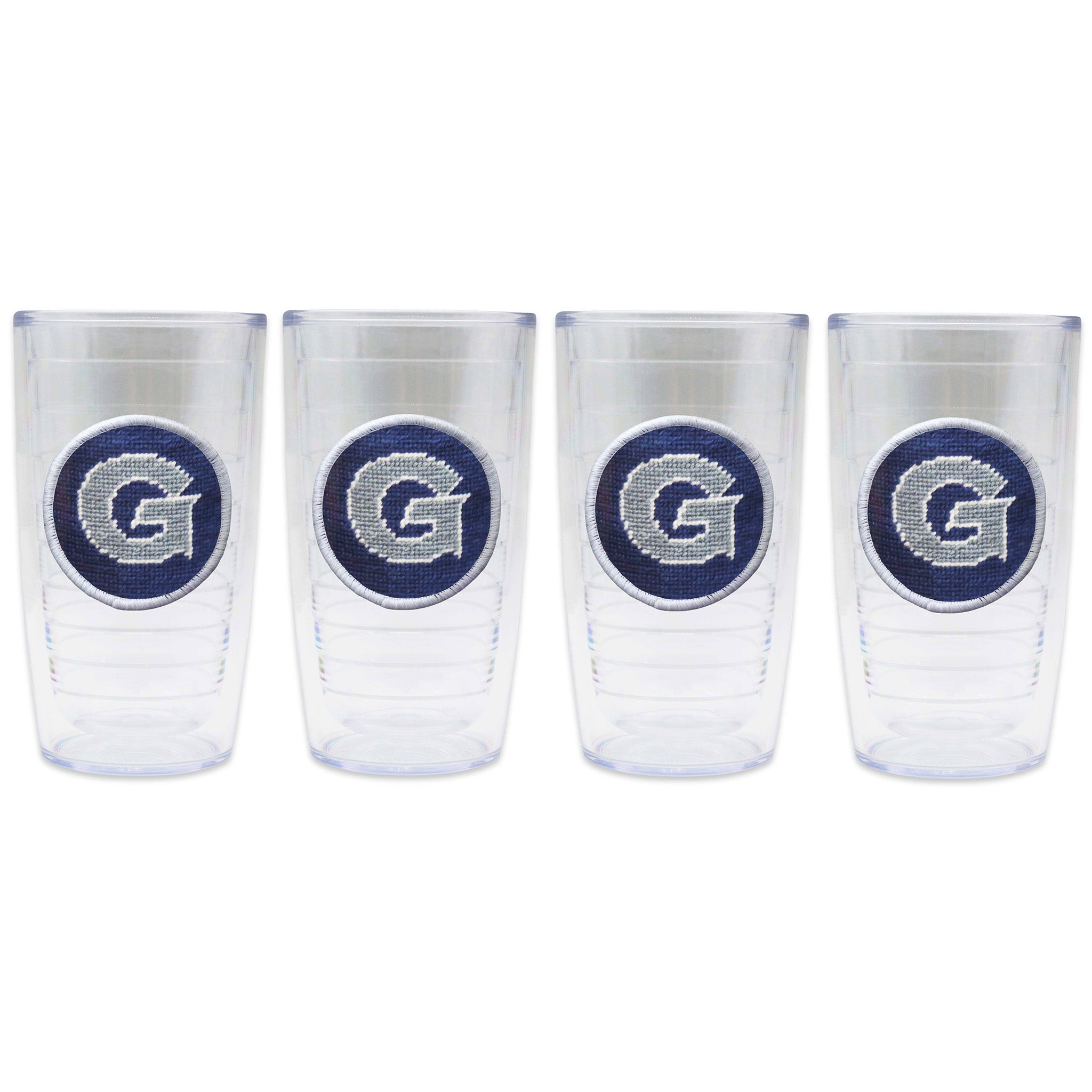 Georgetown Tervis Tumbler (Classic Navy) (White Edge)