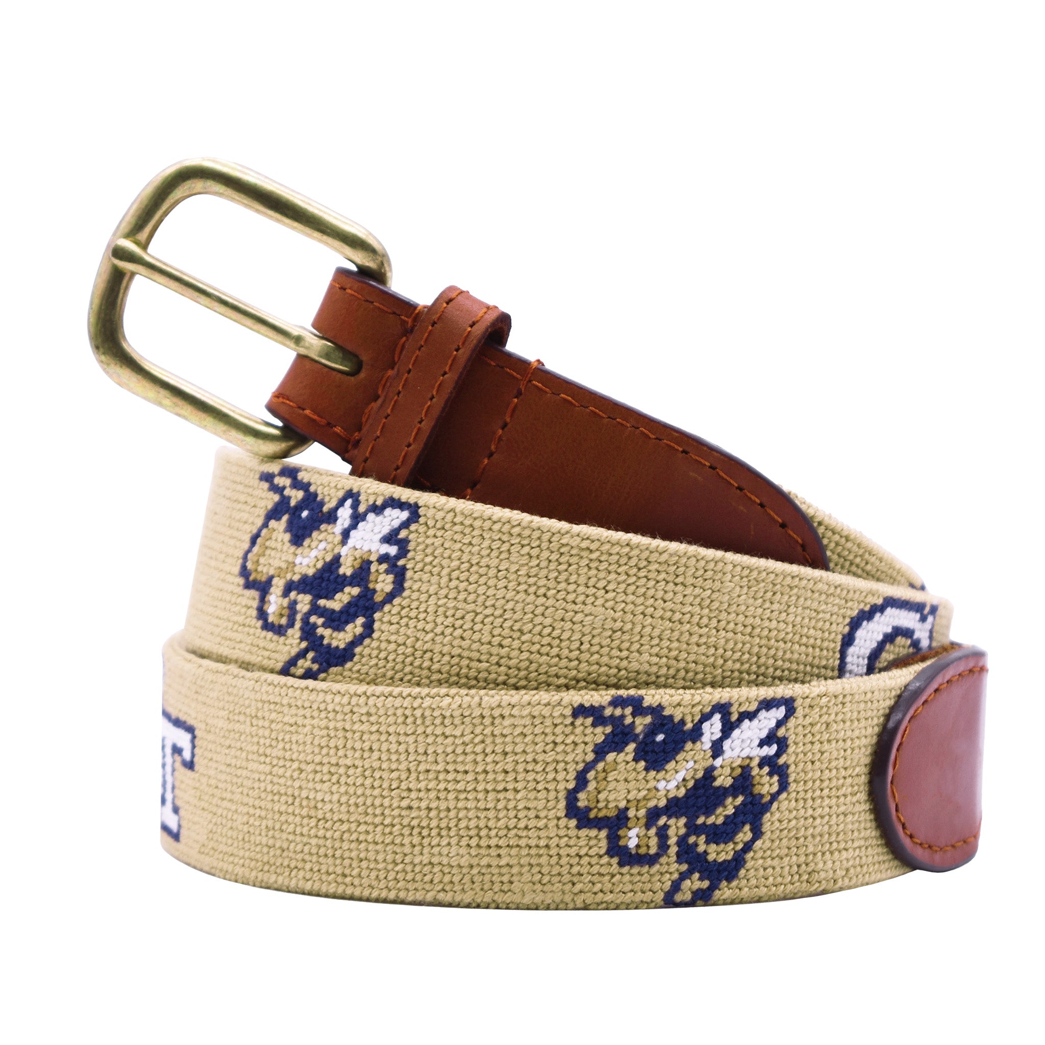 Georgia Tech Yellow Jacket-GT Belt (Gold)