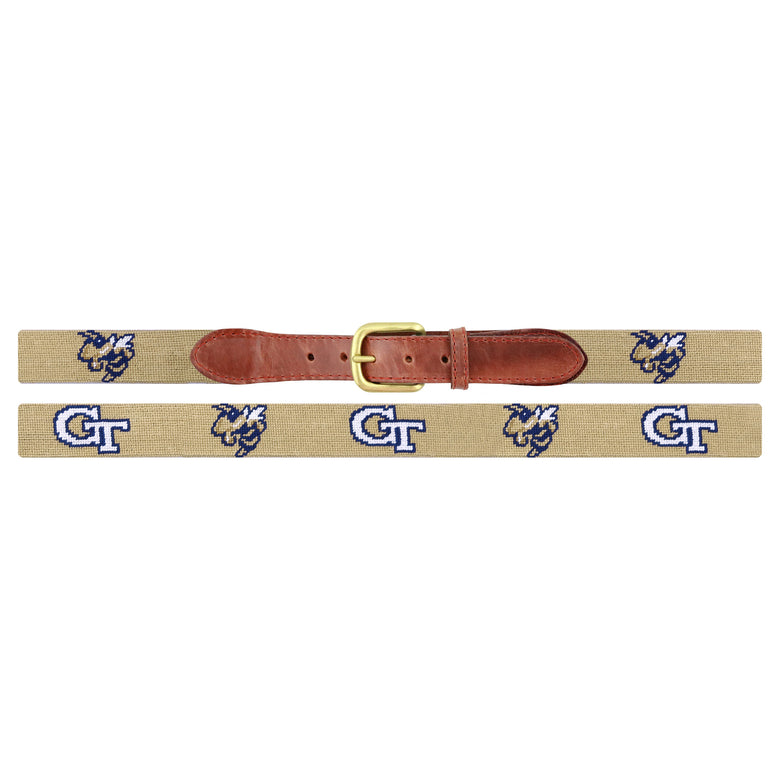 Georgia Tech Yellow Jacket-GT Belt (Gold)