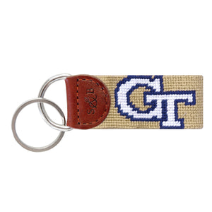 Georgia Tech Key Fob (Gold)