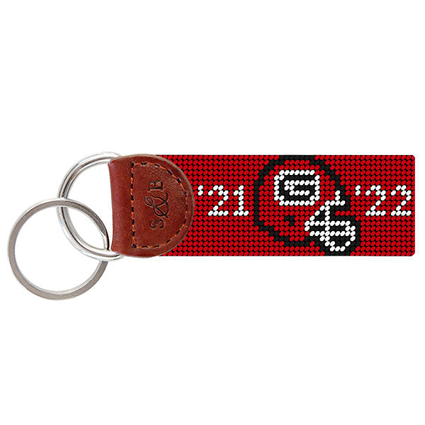 Georgia 2022 Back to Back National Championship Key Fob (Red) (Final Sale)