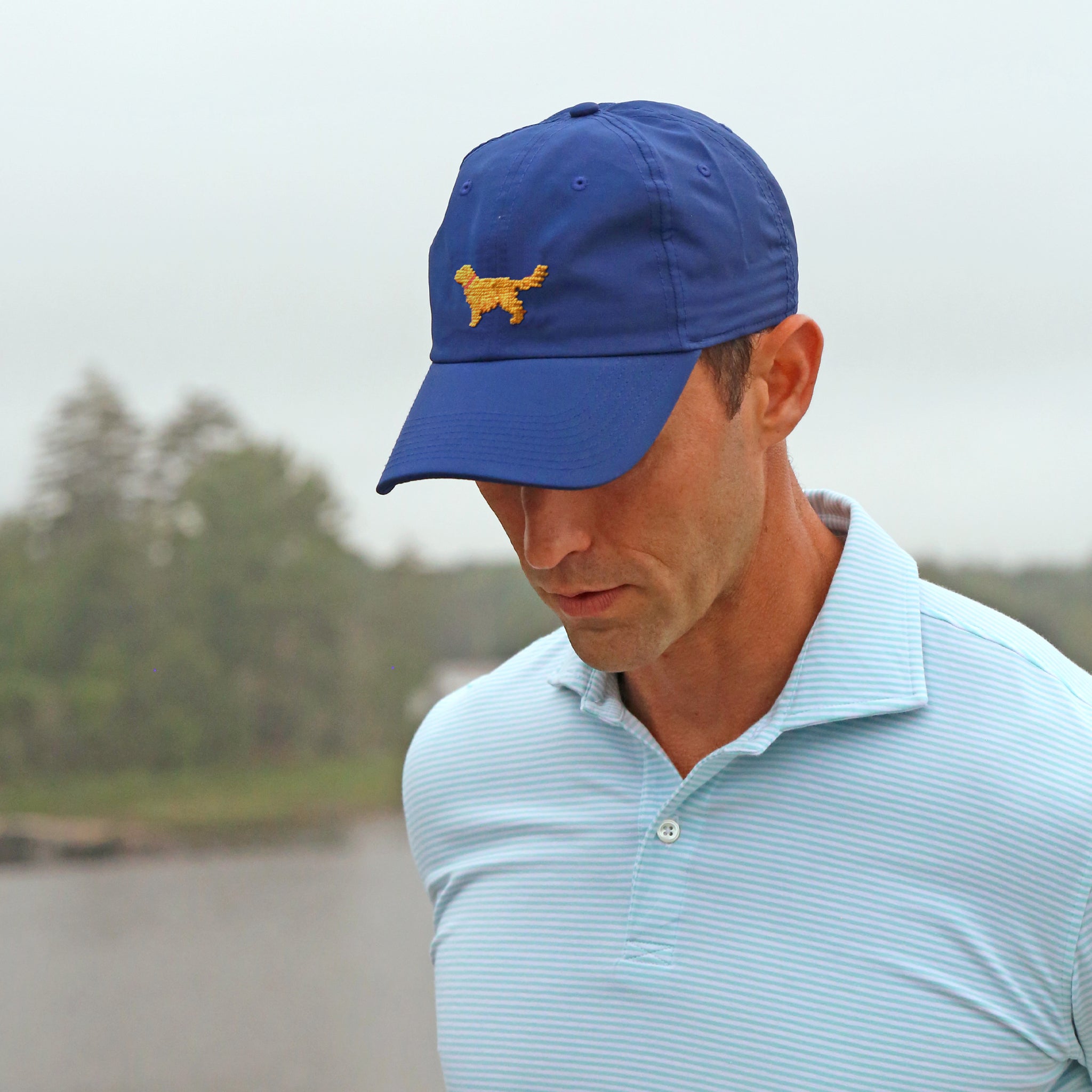 Golden Retriever Performance Hat (Navy)