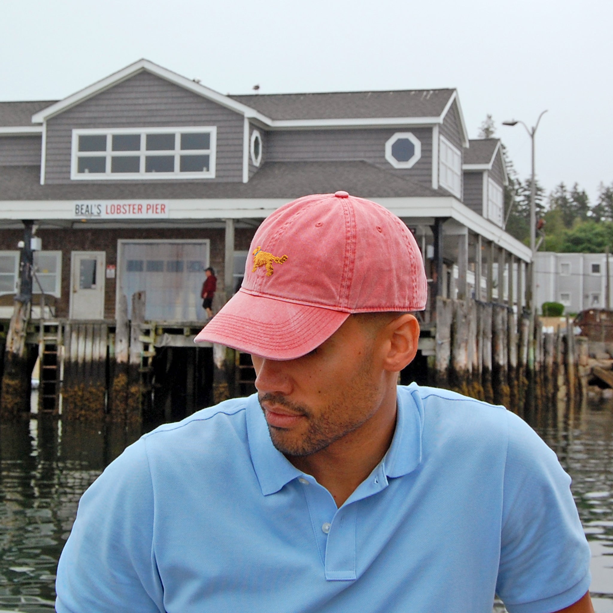 Golden Retriever Hat (Nantucket Red)