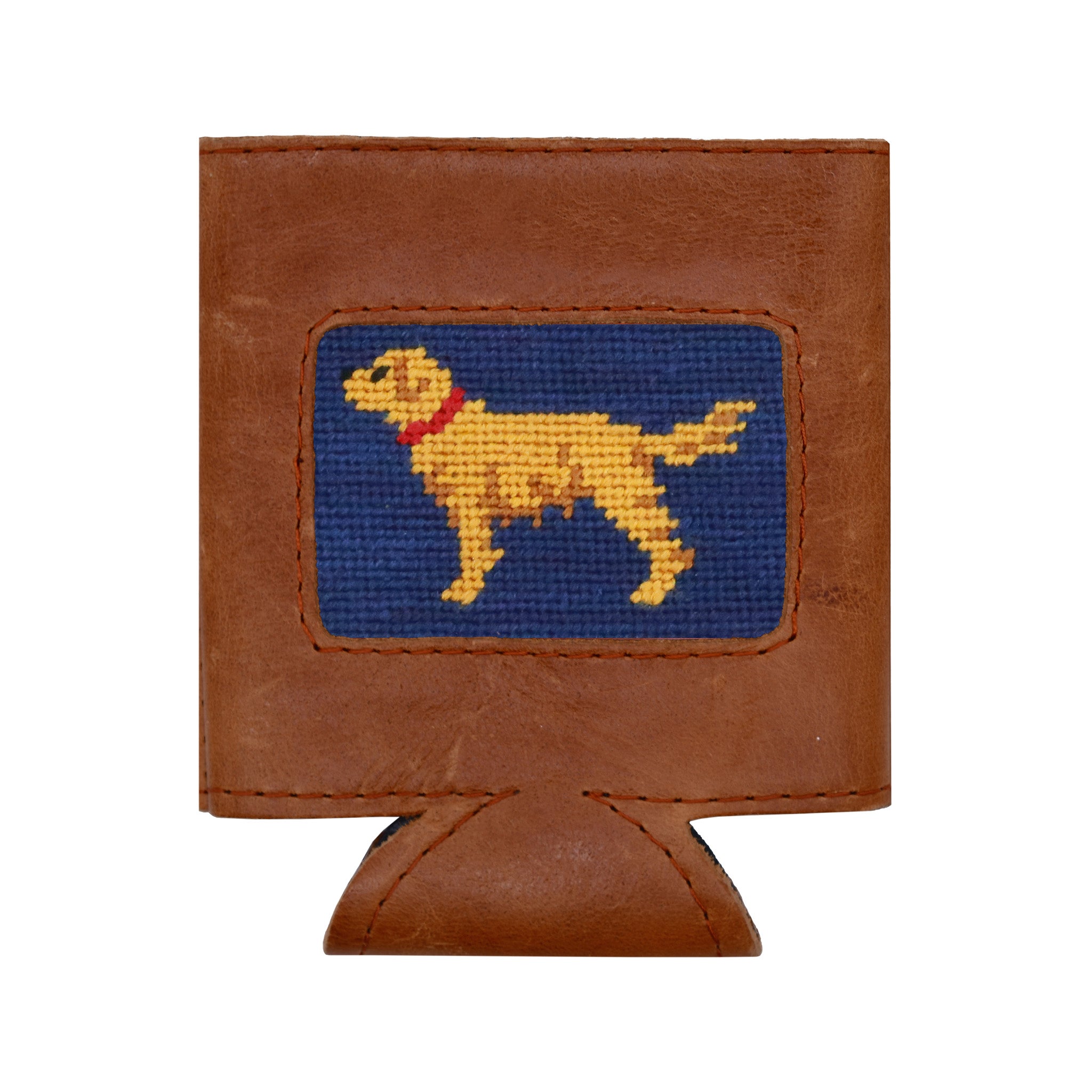 Golden Retriever Can Cooler (Classic Navy)