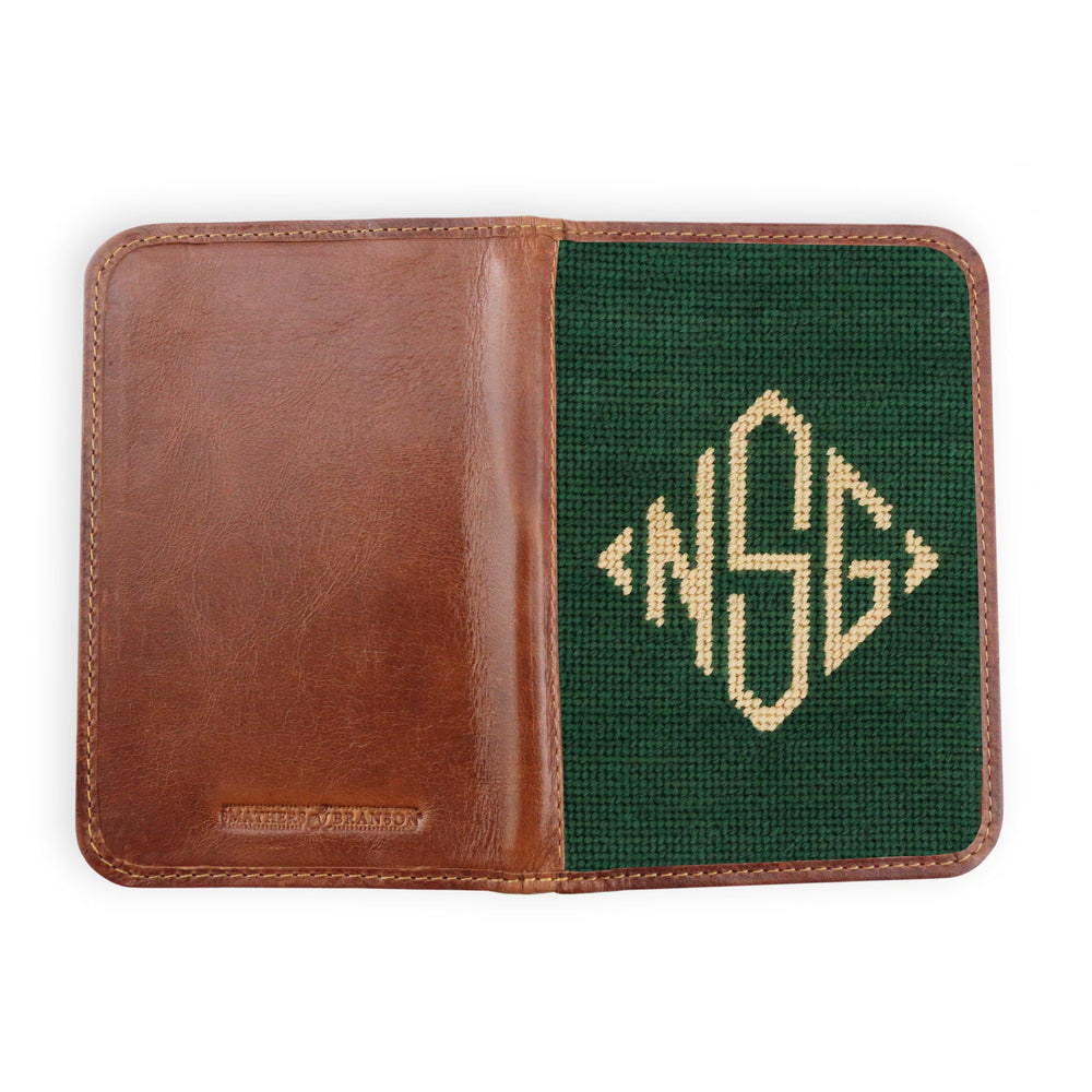 Monogrammed Golf Scorecard Holder