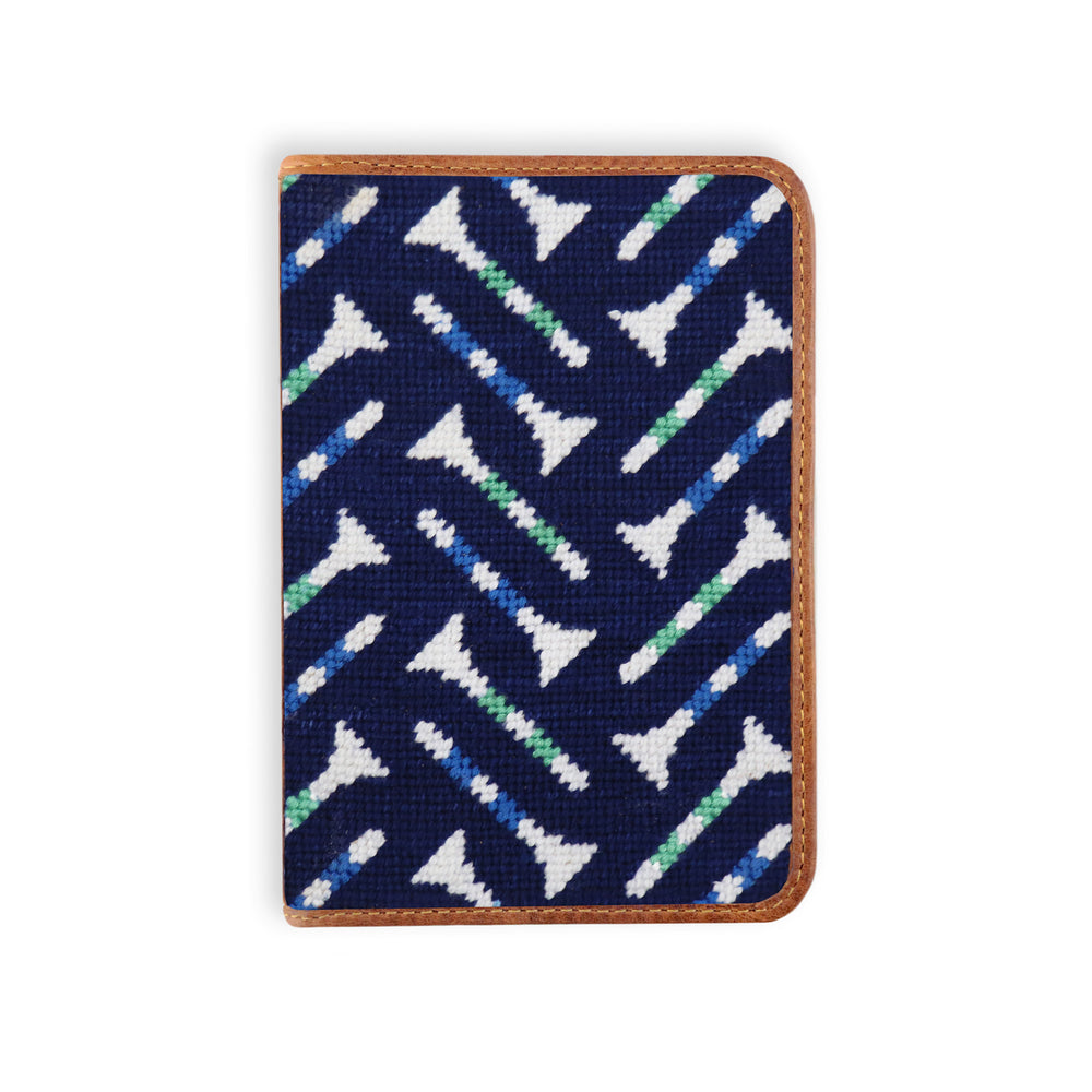Golf Tee Pattern Golf Scorecard Holder