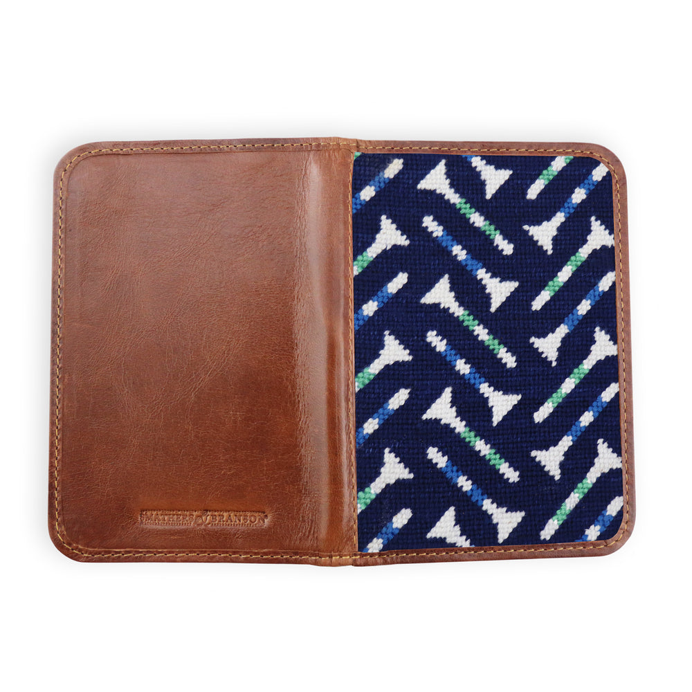 Golf Tee Pattern Golf Scorecard Holder