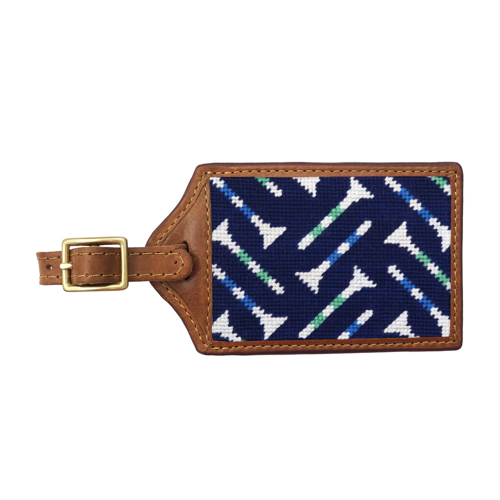 Golf Tee Pattern Luggage Tag