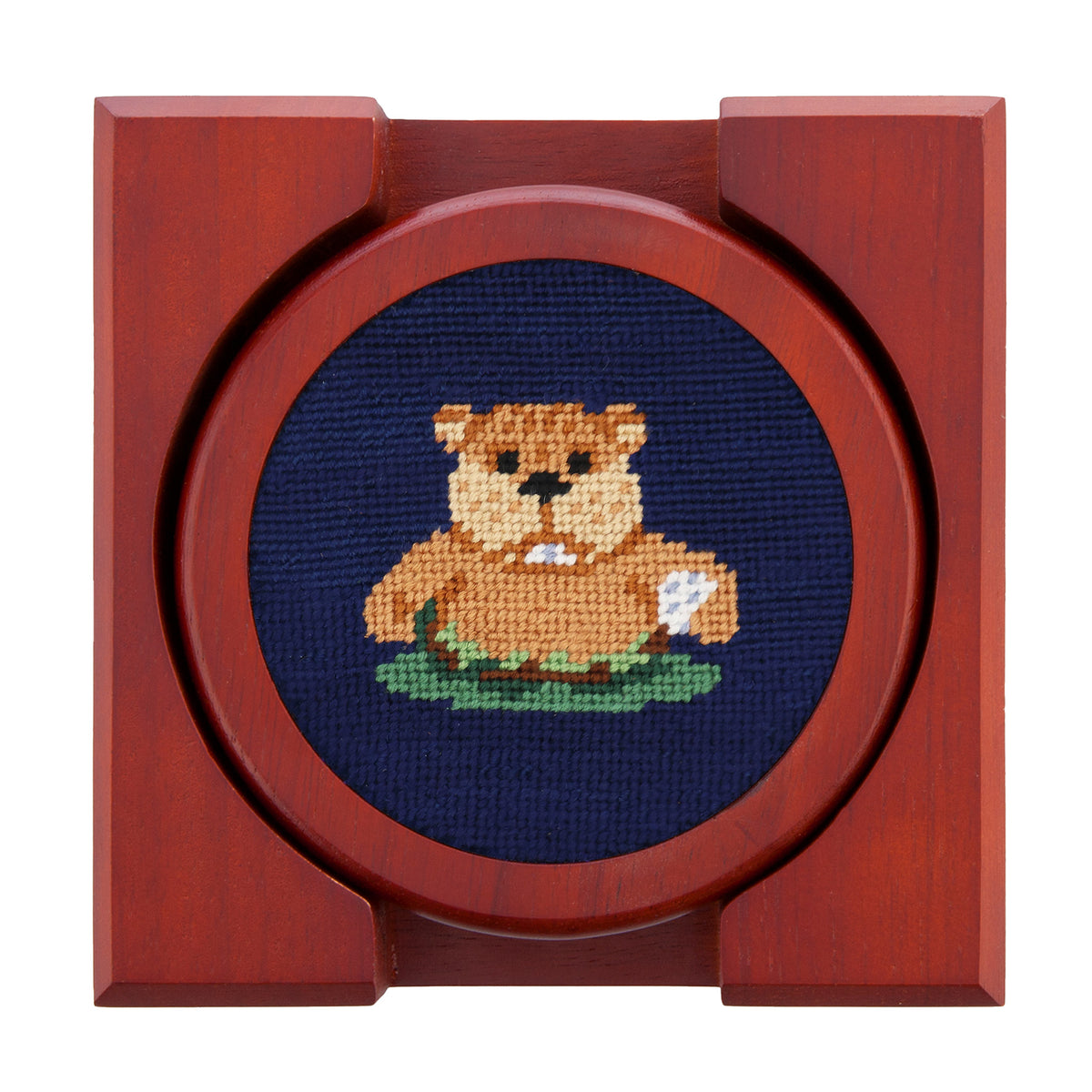 Gopher Golf Life Coasters (Dark Navy)