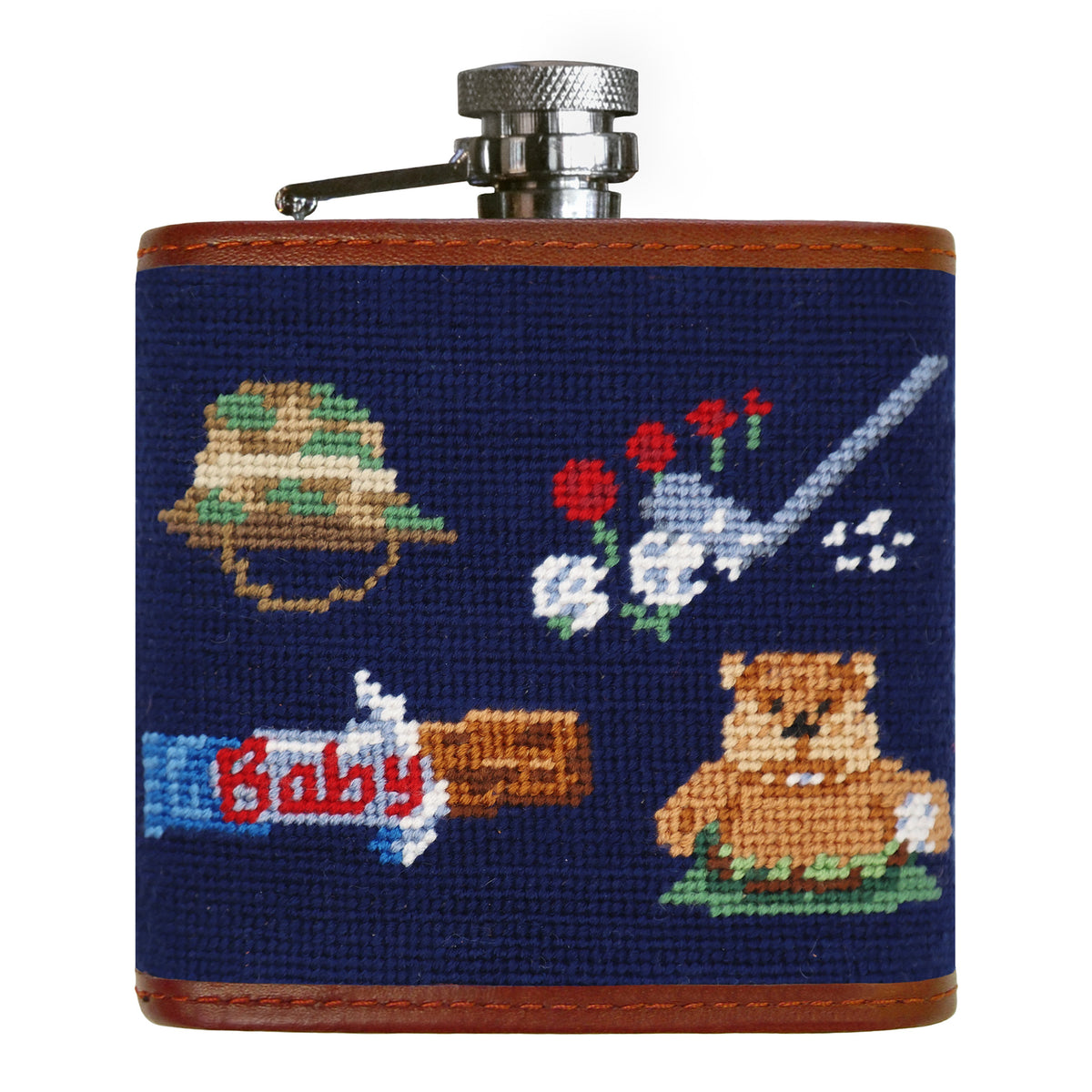Gopher Golf Life Flask (Dark Navy)
