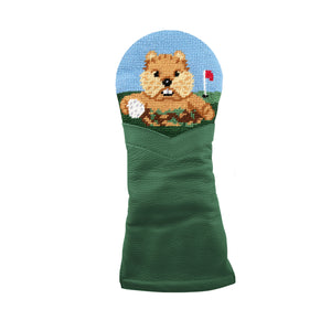 Gopher Golf Fairway Headcover (Hunter Leather)