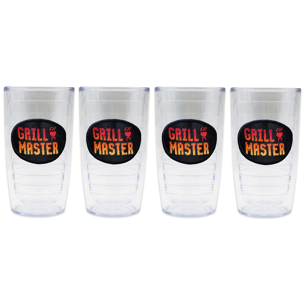 Grill Master Tervis Tumbler (Black) (Black Edge)