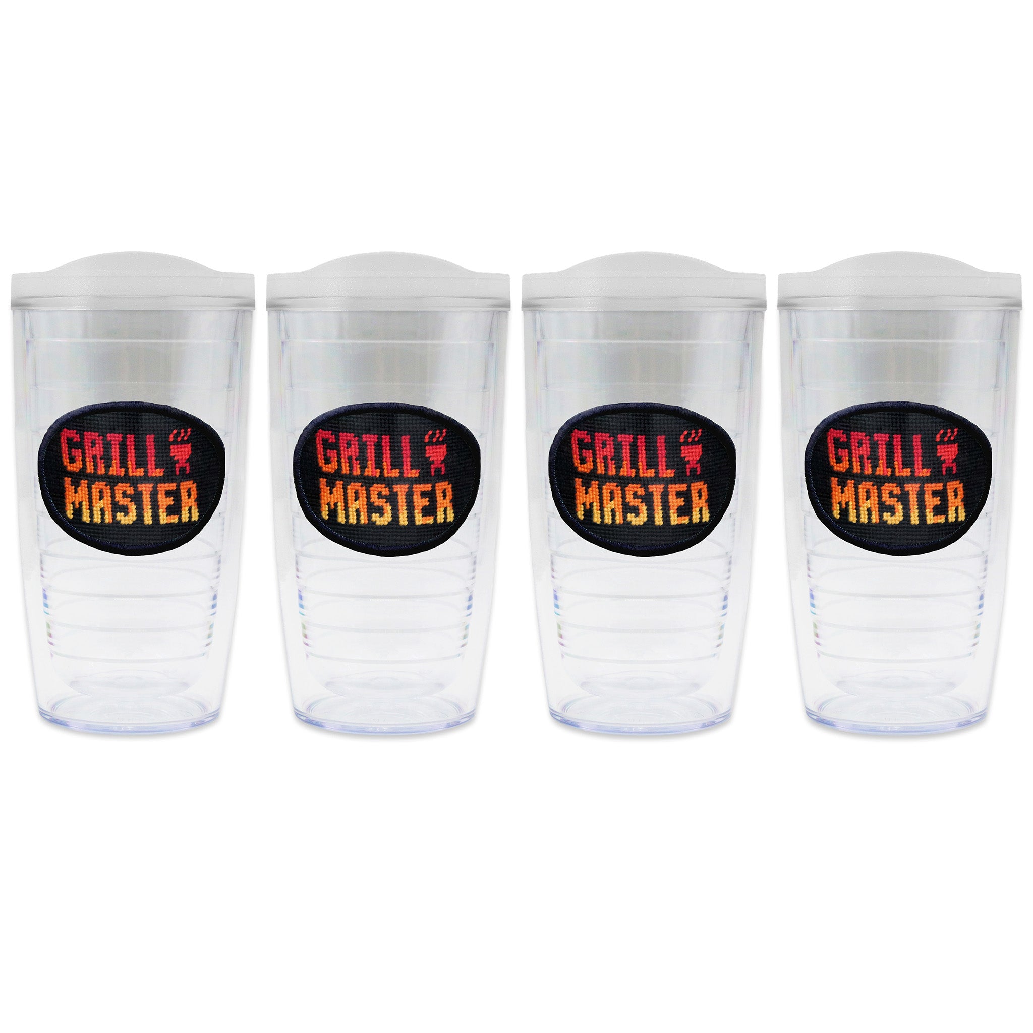 Grill Master Tumbler Set with Lids